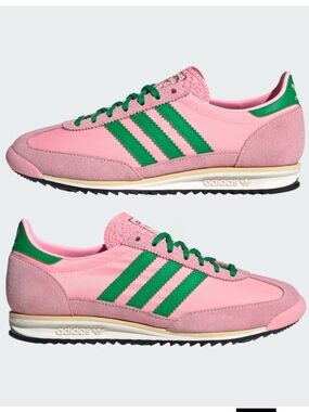 ADIDAS SL 72 OG SHOES | Pink & Green | Size 8.5W